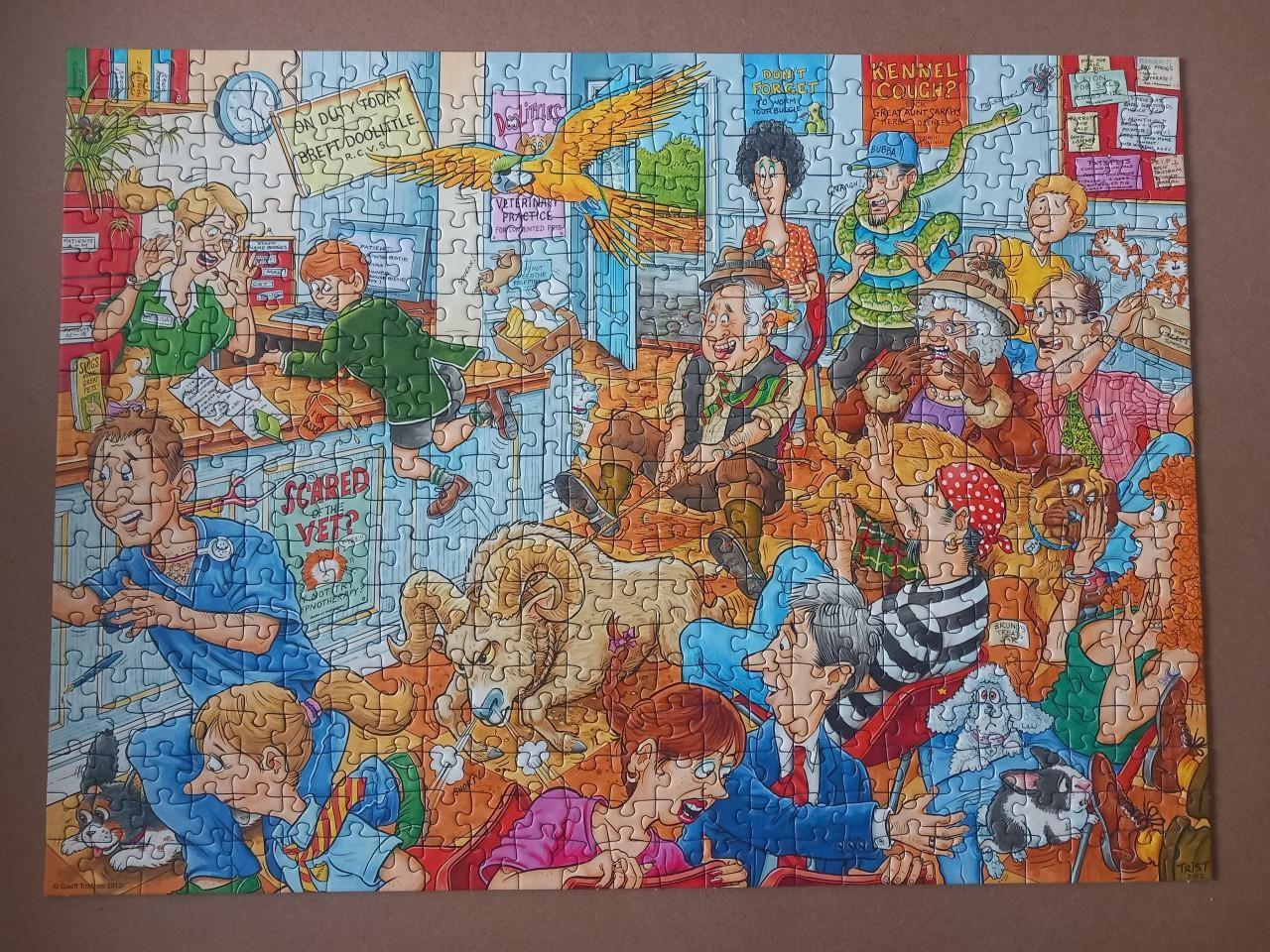 Wat als? puzzel Bij de dierenarts