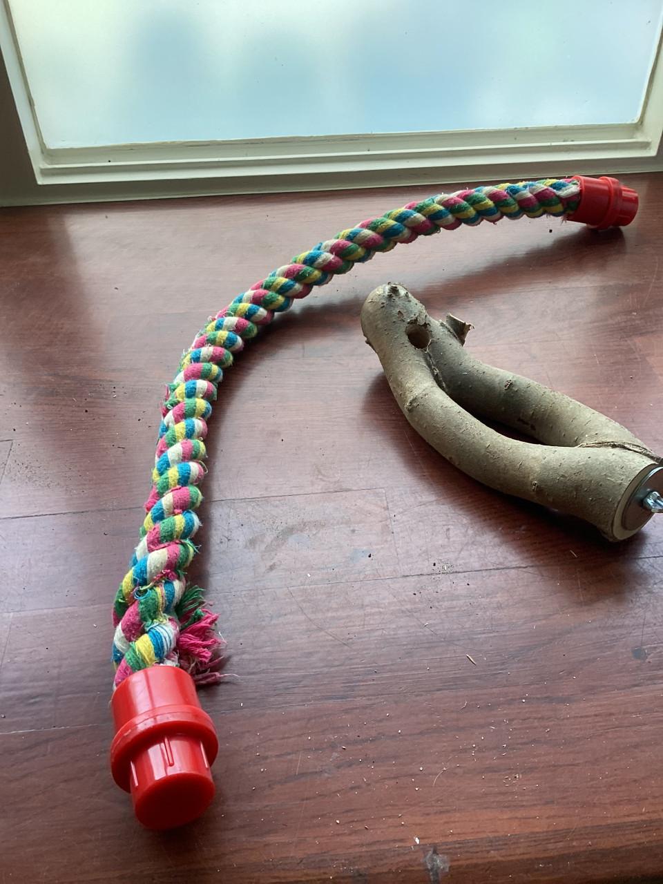 Papegaai standaard speelgoed e.d