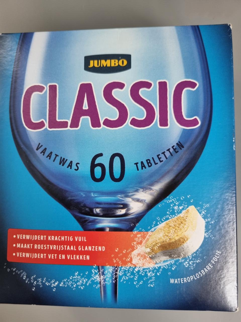 Pakket voor de vaatwasser