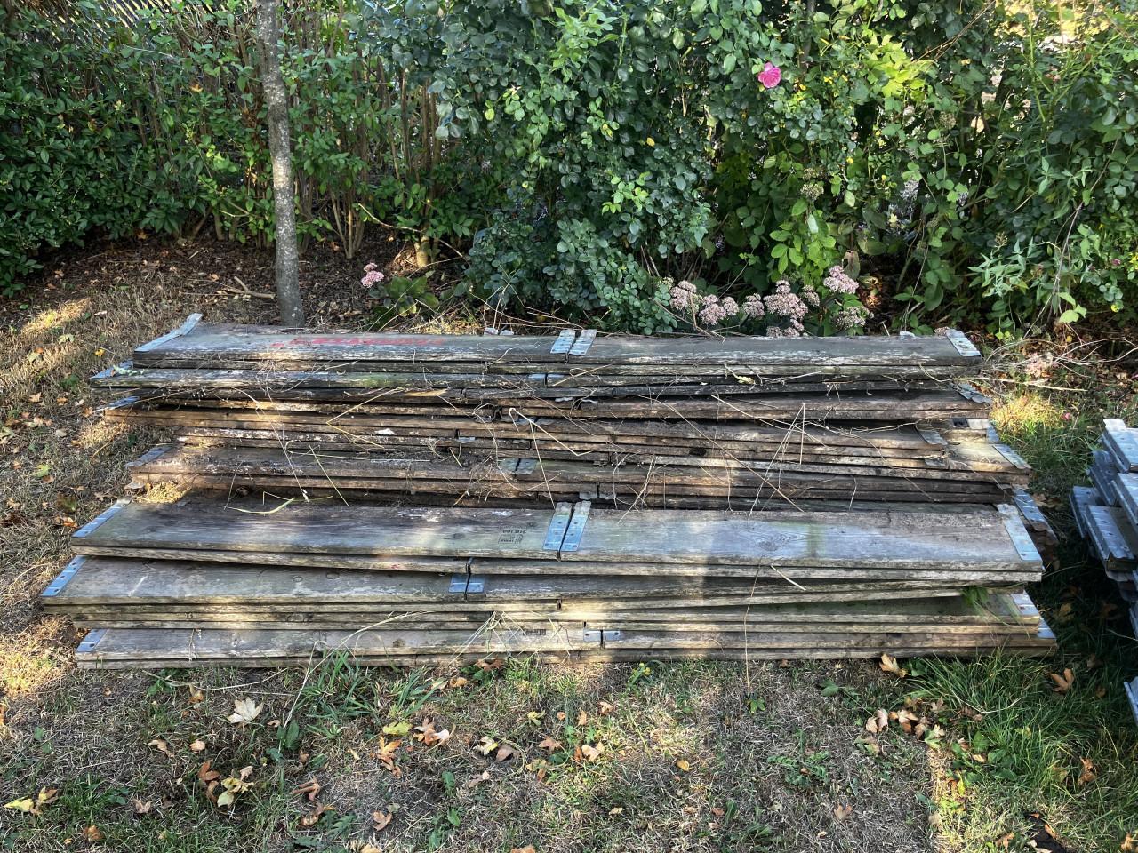 Pallet opzetranden 80 x 120 en 100 x 120, leuk voor de moestuin