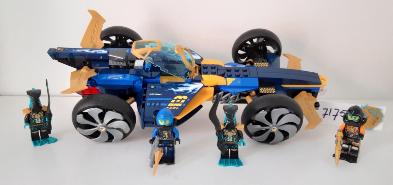 LEGO NINJAGO  71752: Ninja Sub-speeder + 4 minifiguren