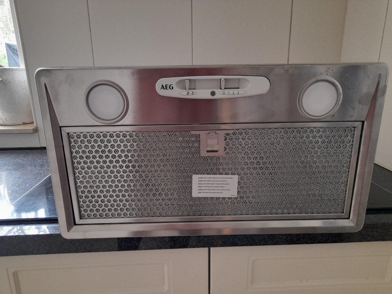AEG DGB2531M 5000 Extractor - Inbouw Afzuigkap - RVS - Afzuigunit
