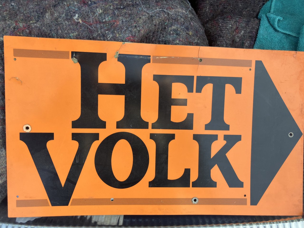 Omloop Het Volk pijlbord