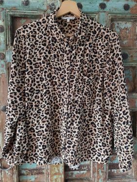 Panter damesblouse mt 44 Clockhouse
