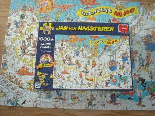 Te koop Complete Jan van Haasteren puzzel Intertoys 40 jaar
