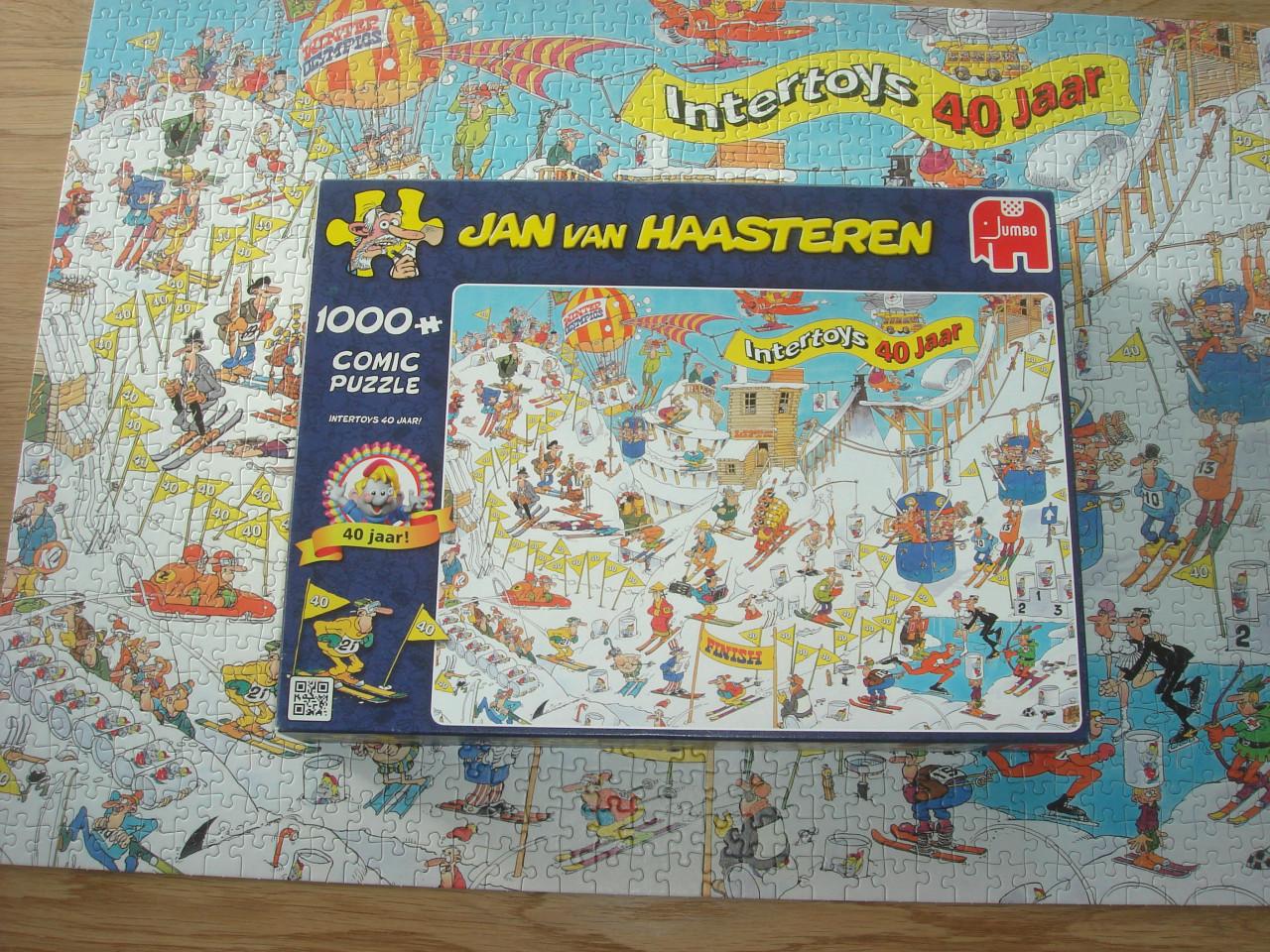 Te koop Complete Jan van Haasteren puzzel Intertoys 40 jaar