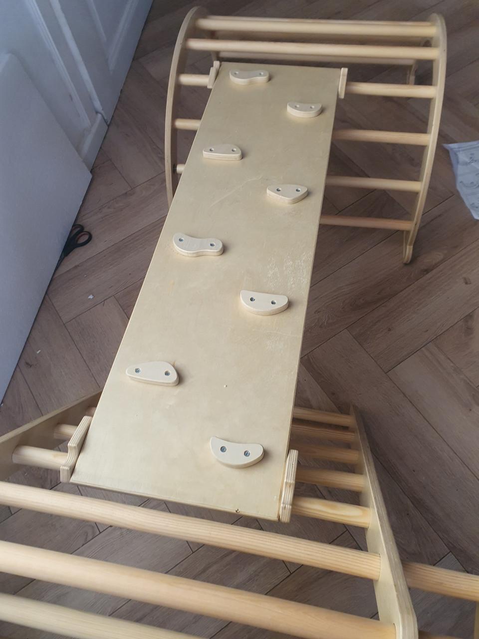 Oemmie klimboog houten klimrek Montessori | zo goed als nieuw