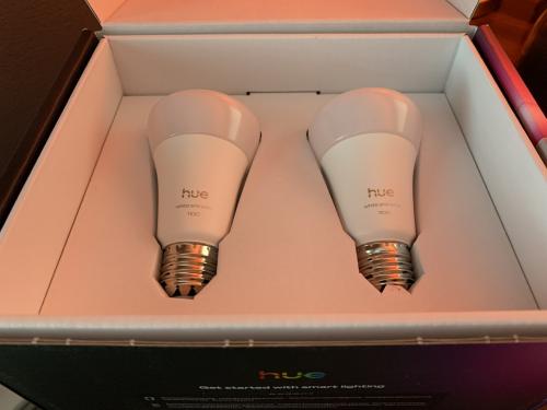 Philips Hue color ambiance E27 lampen - 1100 lumen - nieuw