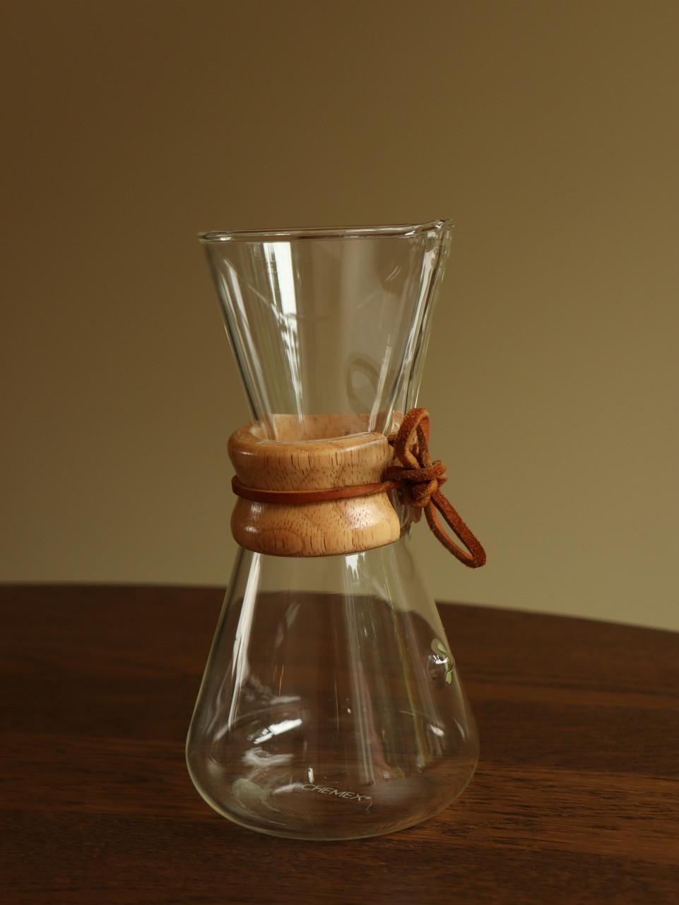 Chemex 3 kops met JoeFrex opschenkkan