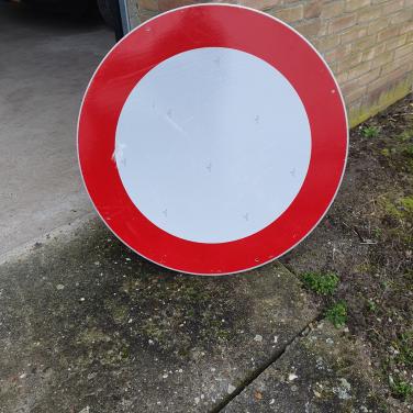 VERKEERSBORD (Groot)