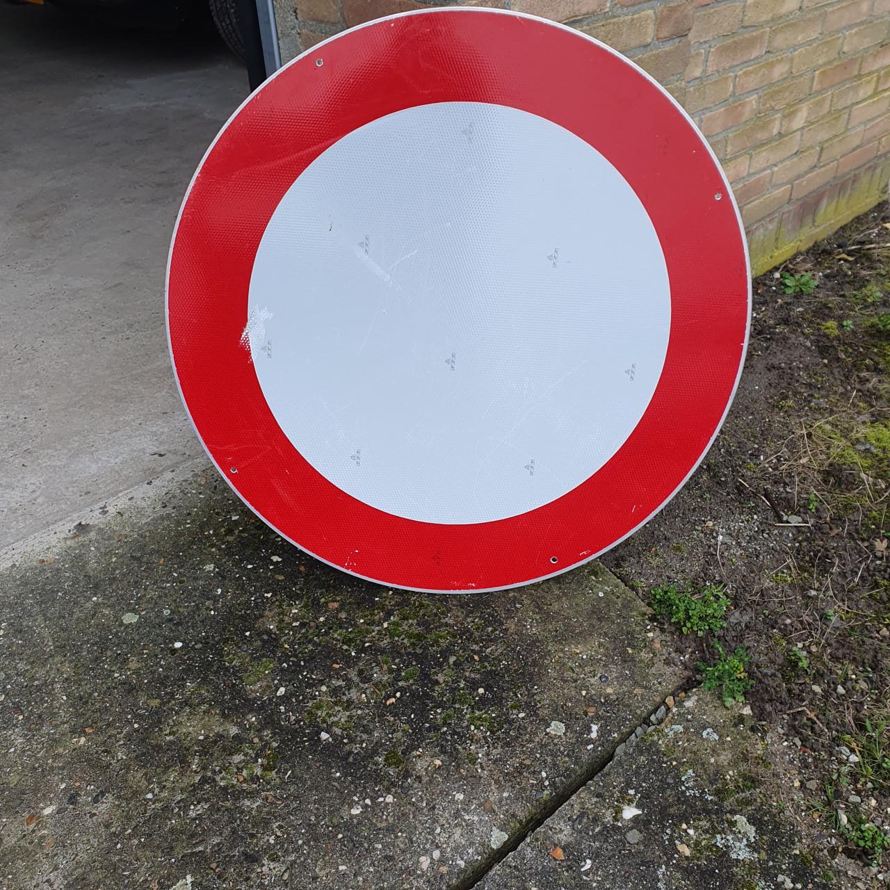 VERKEERSBORD (Groot)