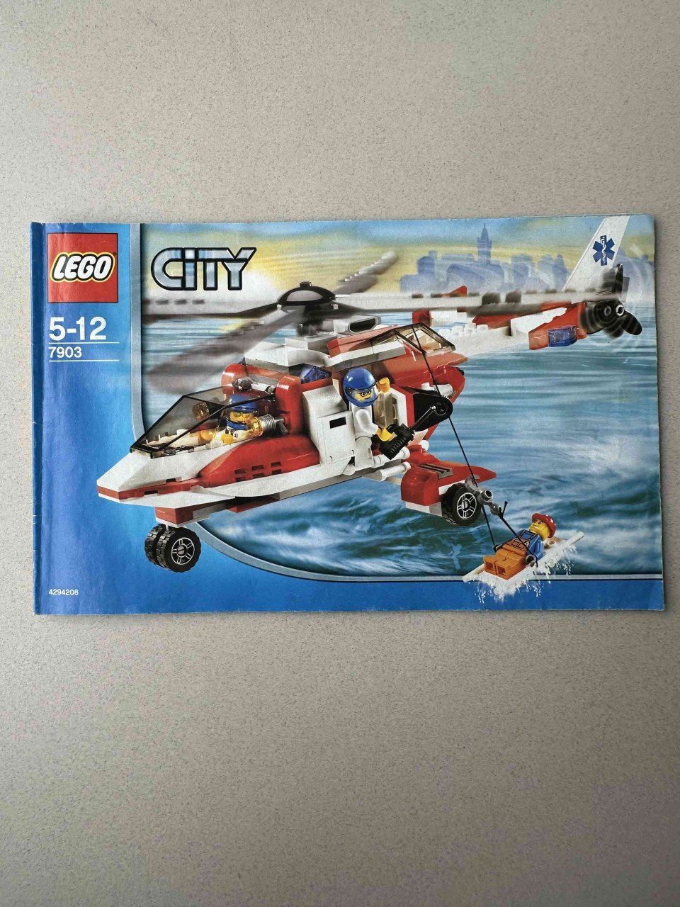 Lego City Reddingshelicopter 7903