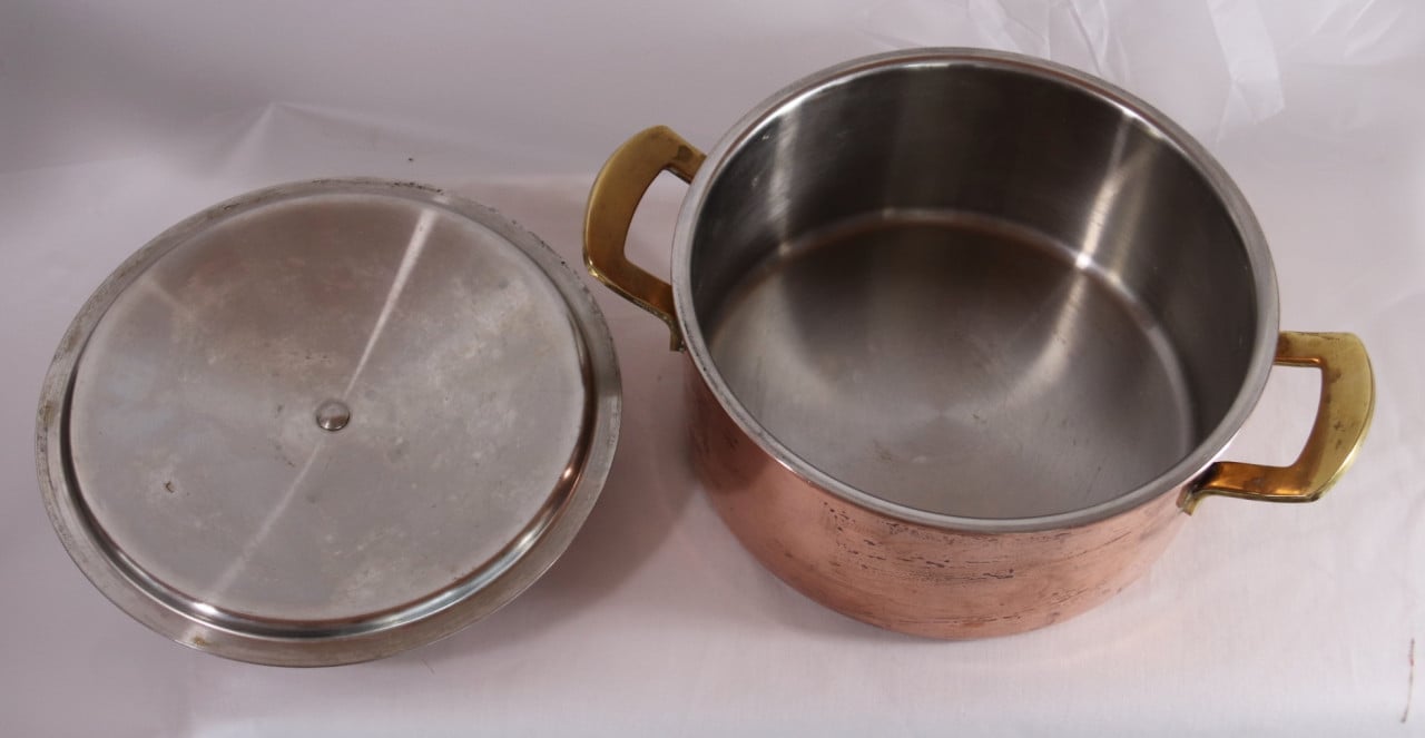 Koperen pan Zware kwaliteit