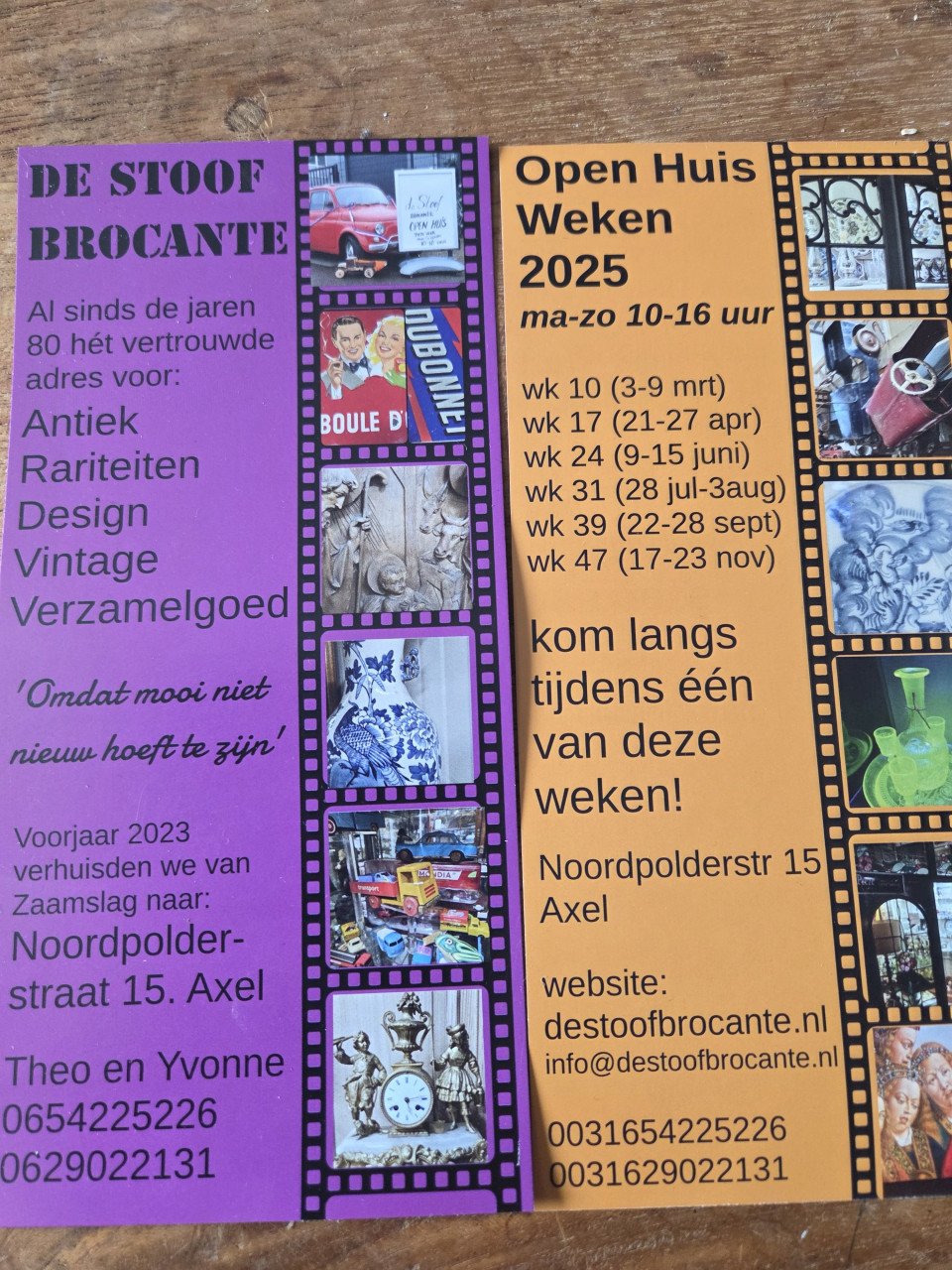 Massief eiken tafel