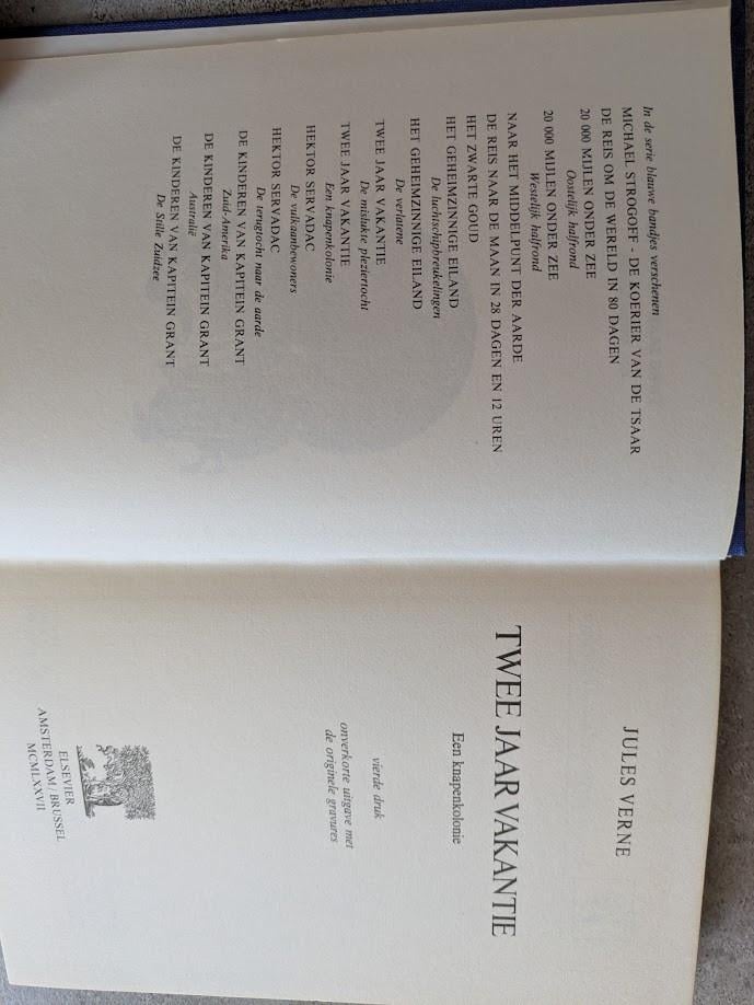 7 Boeken van Jules Verne