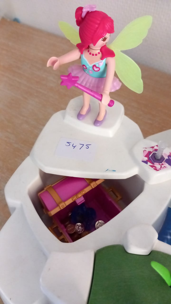 Playmobil groeiende plantentuin met fee en prinses