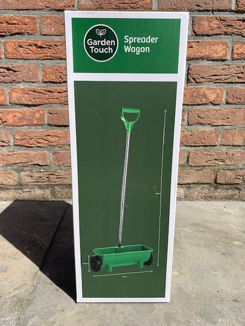 Garden Touch spreader wagon / strooiwagen voor graszaad