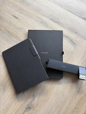 ReMarkable Paper Pro incl. book case leer zwart en