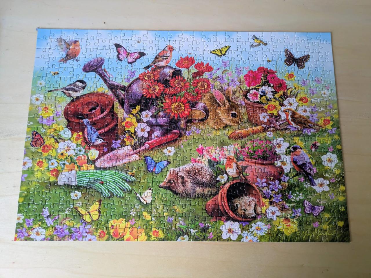 Puzzel In the Garden