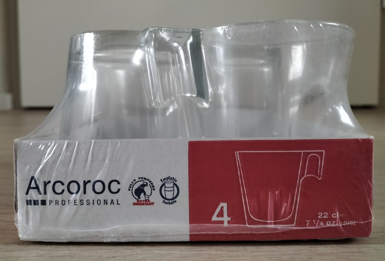 Arcoroc theeglazen