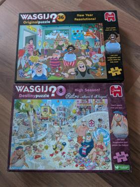 2 wasgij puzzels