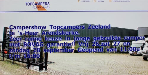Campershow Topcampers Zeeland!!!