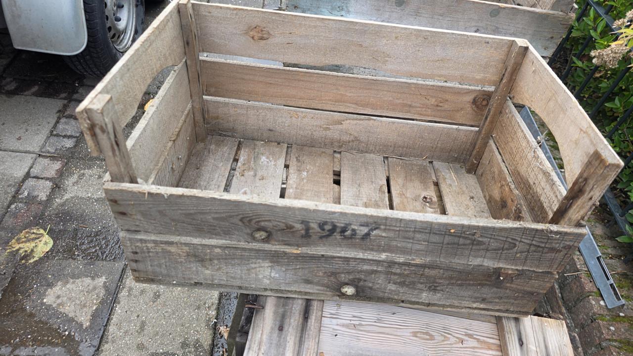 3 Decoratie kisten holland 1967