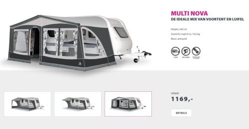 DORÉMA MULTI NOVA VOORTENT MAAT 11 COMPLEET