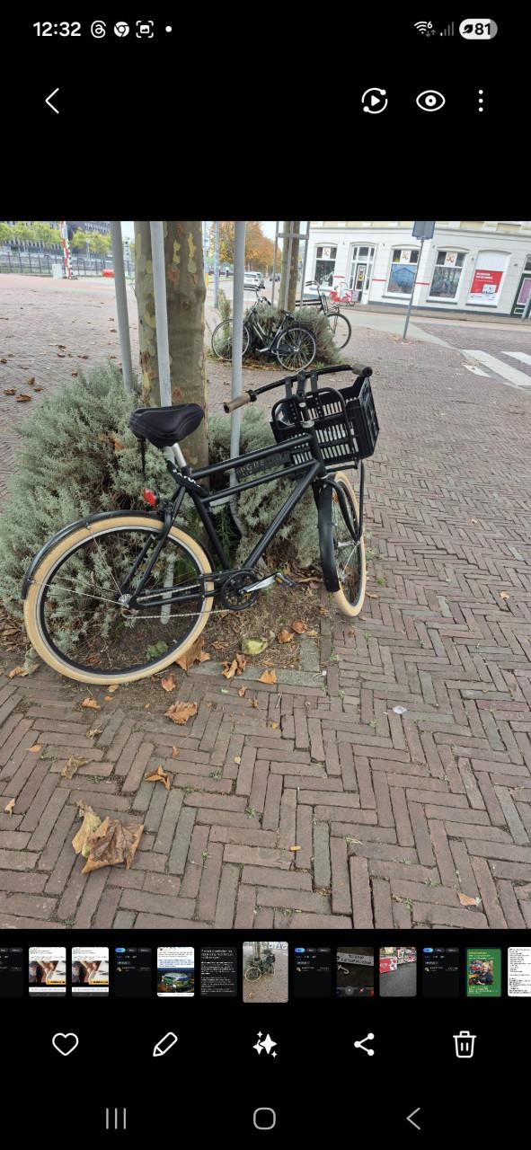 Heren fiets goeie staat  te klein voor mij