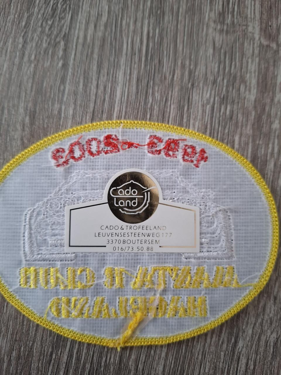Badge manta club hageland