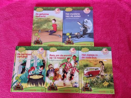 5 delen 1 t/m 5 kinderboeken