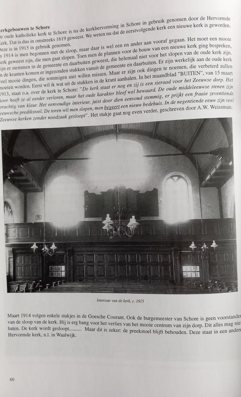 Het wel en wee van de Hervormde Gemeente te Schore en Vlake J. Coppoolse-Ba