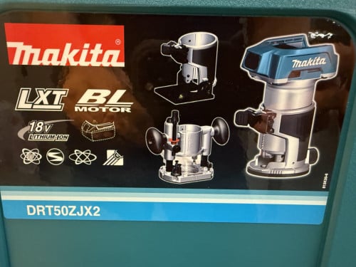 Makita Boven en Kantenfrees 18V