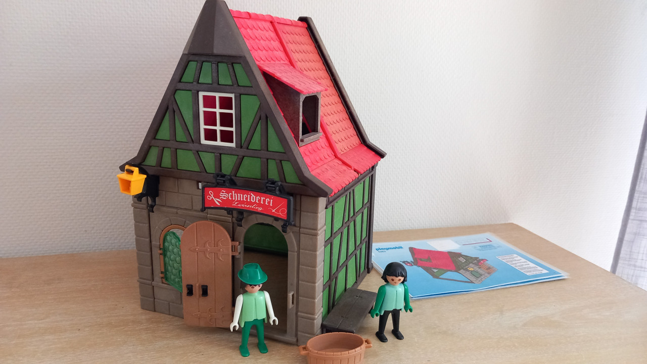 Playmobil kleermakershuis setnr 6463
