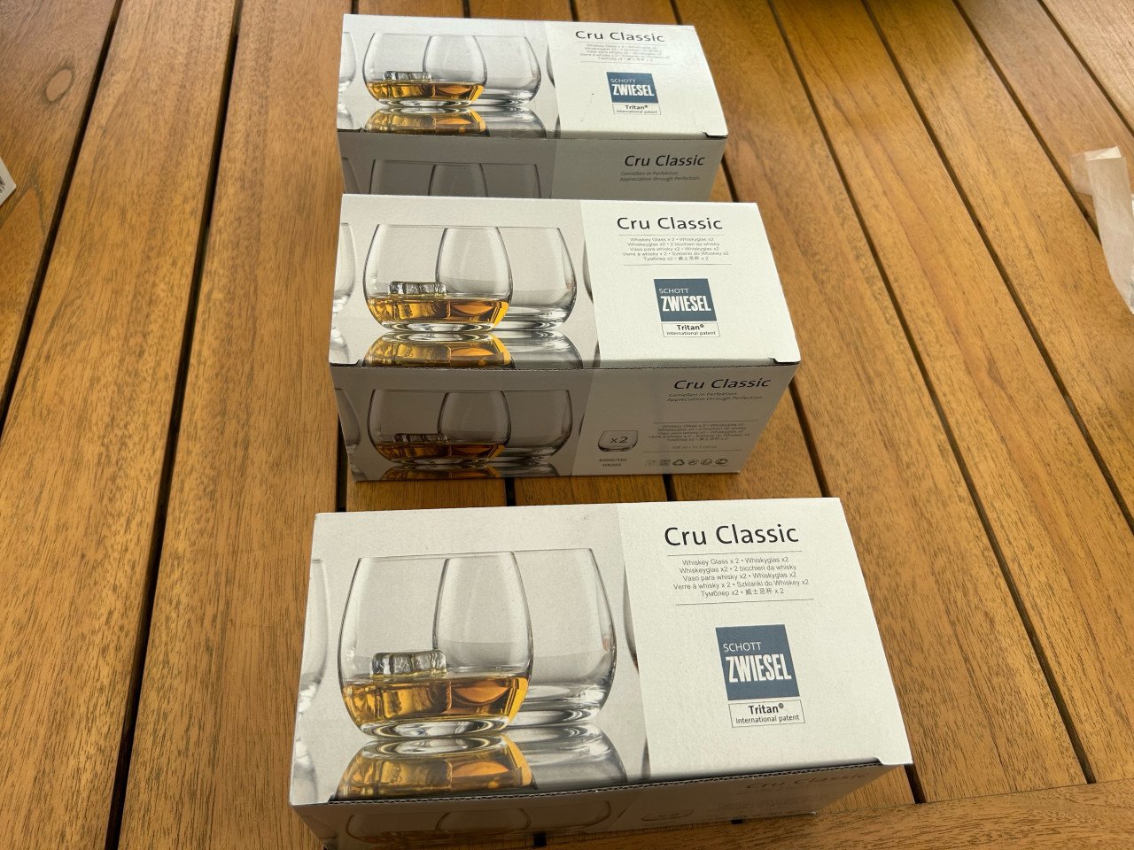 NIEUWE SCHOT ZWIESEL WHISKY GLAZEN