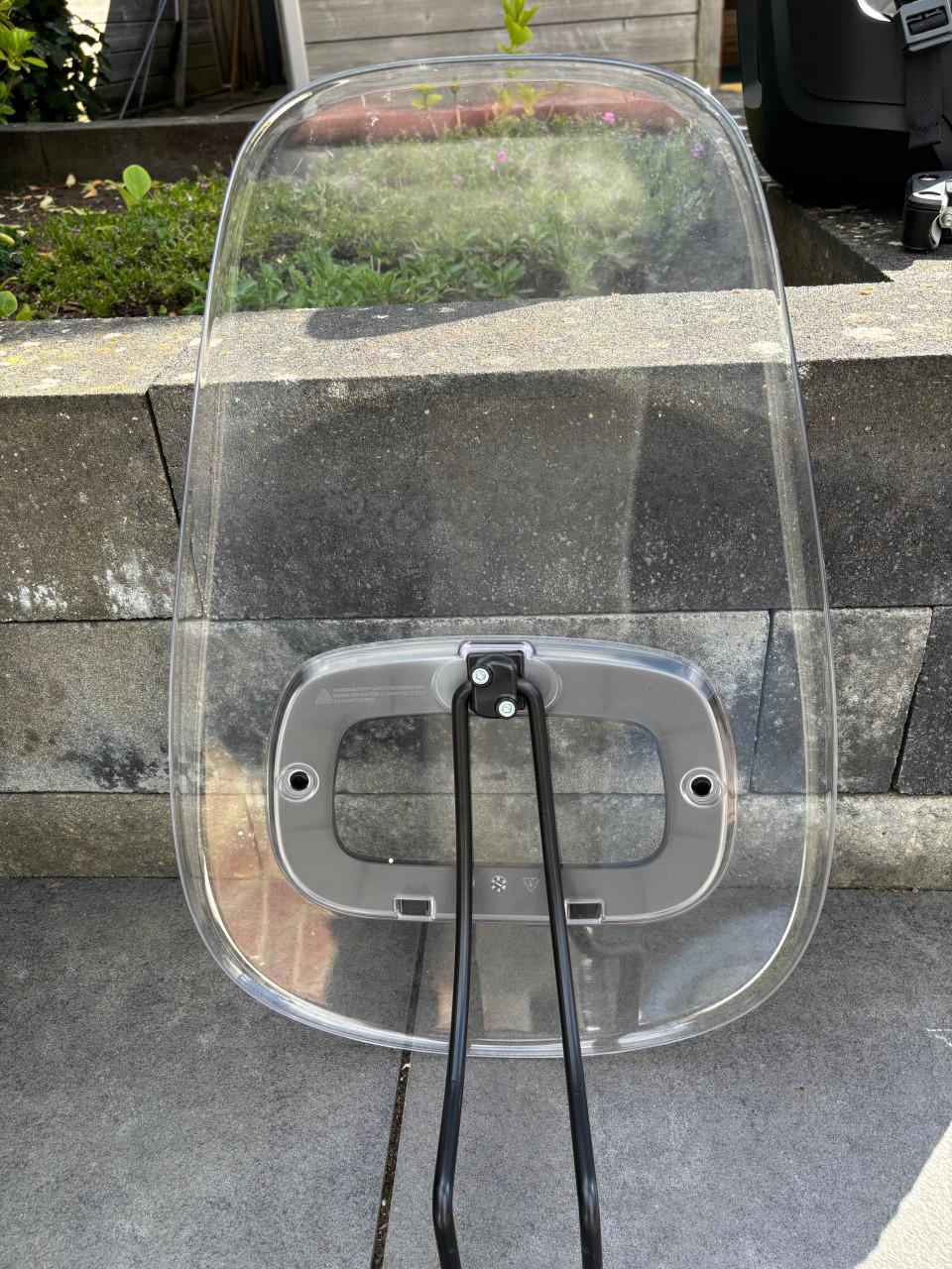 Te koop Bo Bike voor-fiets stoeltje met windscherm