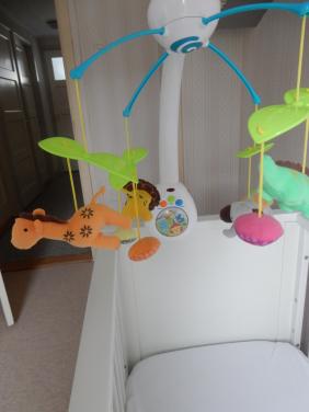 Mobile met muziek en licht