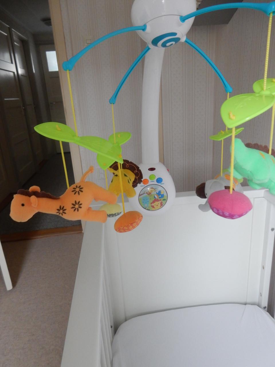 Mobile met muziek en licht