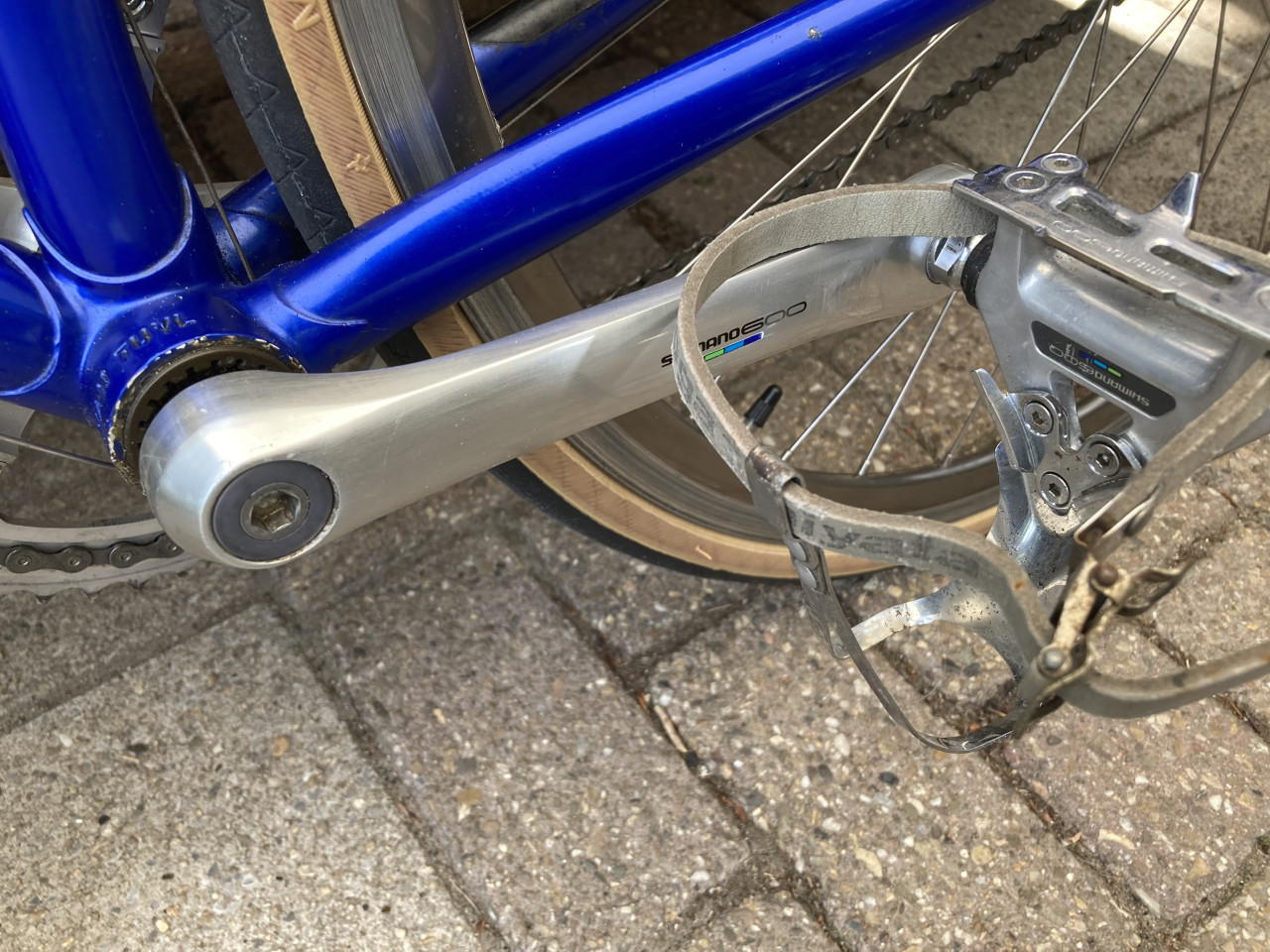 Stalen Race fiets   Van Tuyl