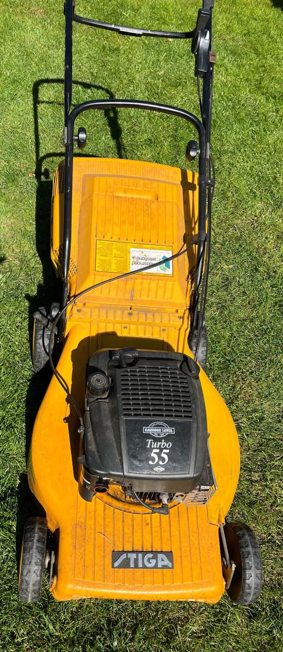 Stiga benzine maaier 55cm