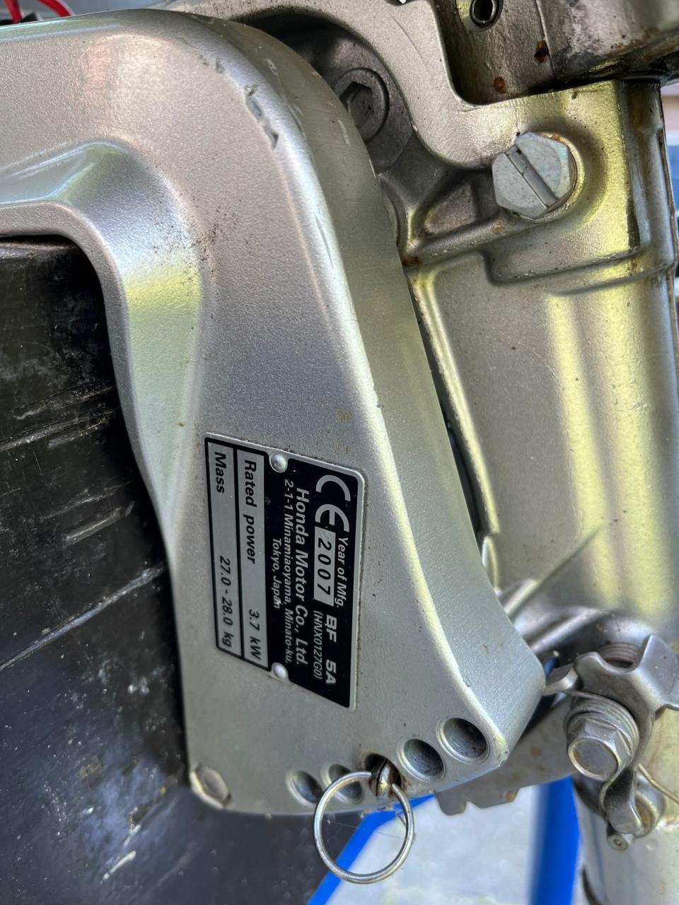 Honda 5 PK viertakt buitenboord motor