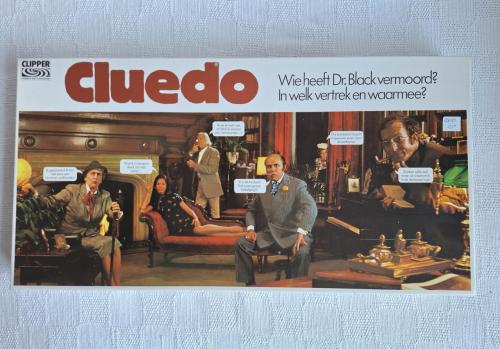 Cluedo, vintage uitgave!