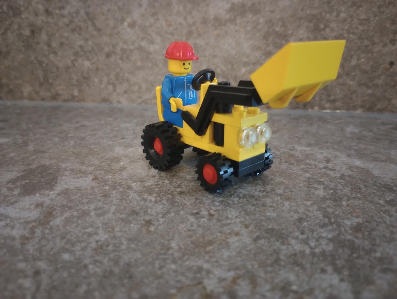 Lego 6603 Shovel Truck (2x)