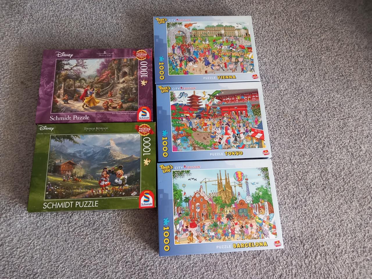Puzzels Disney en city thats life