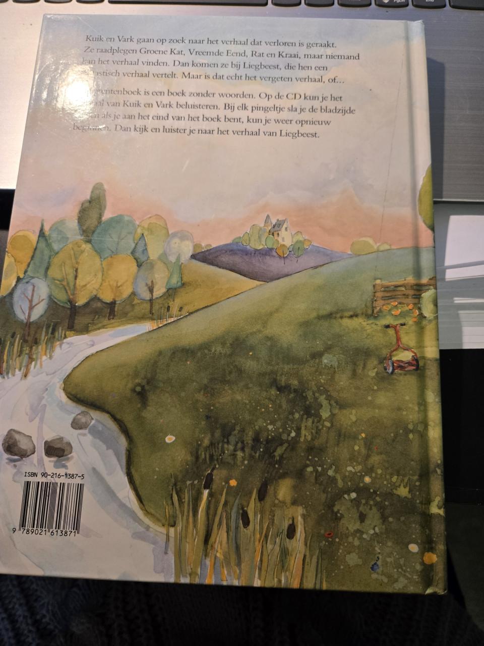 Kinderboek Kuik en Vark en het vergeten verhaal, met CD,