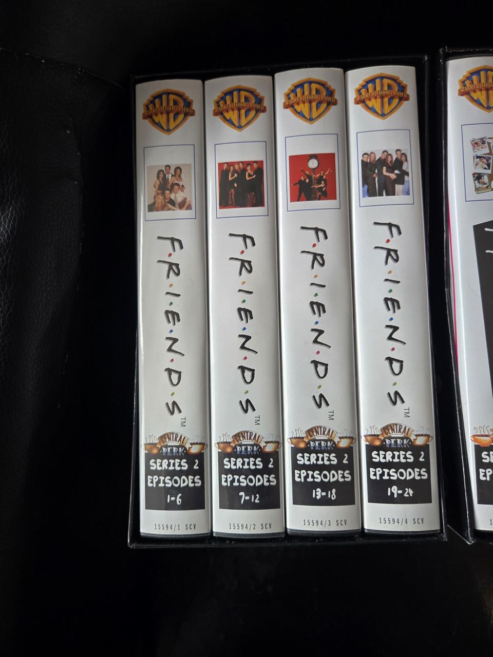 Friends Boxset VHS Serie 2-3-4.