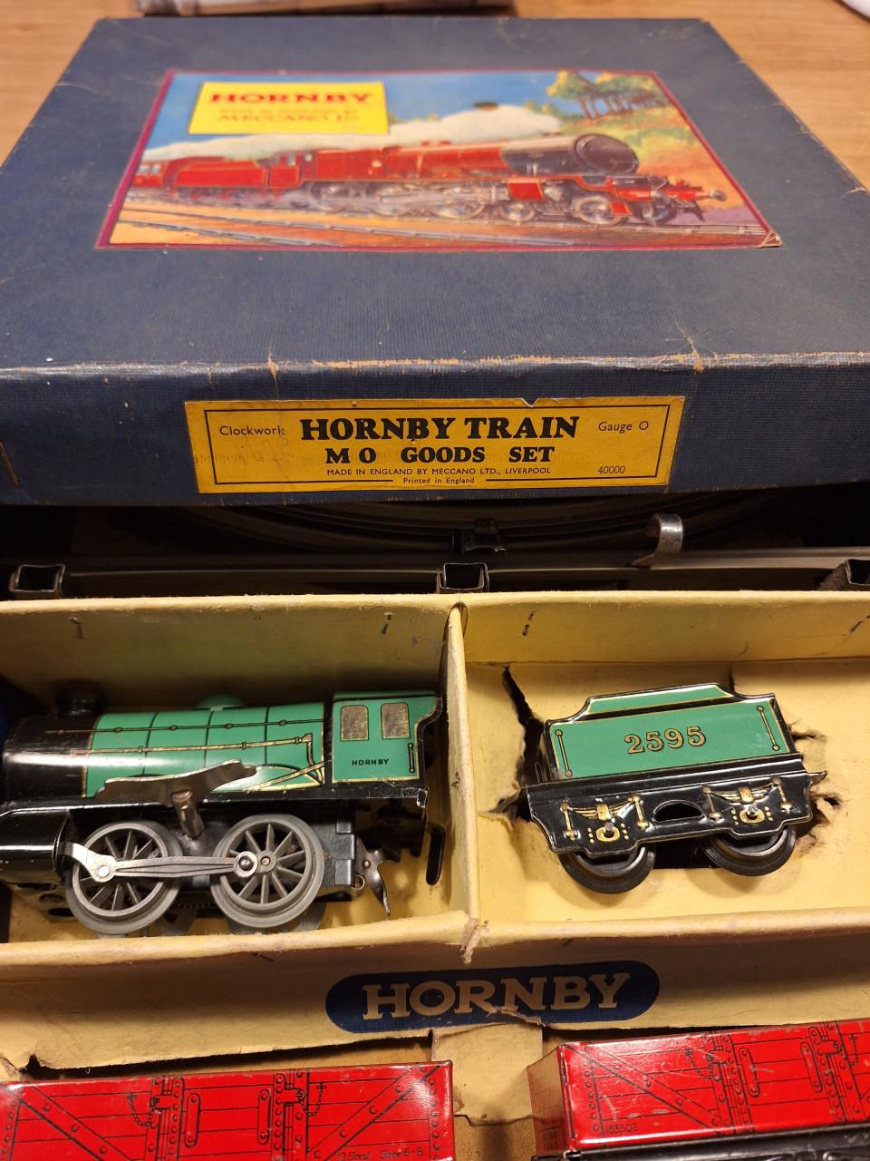 Blikken speelgoedtrein