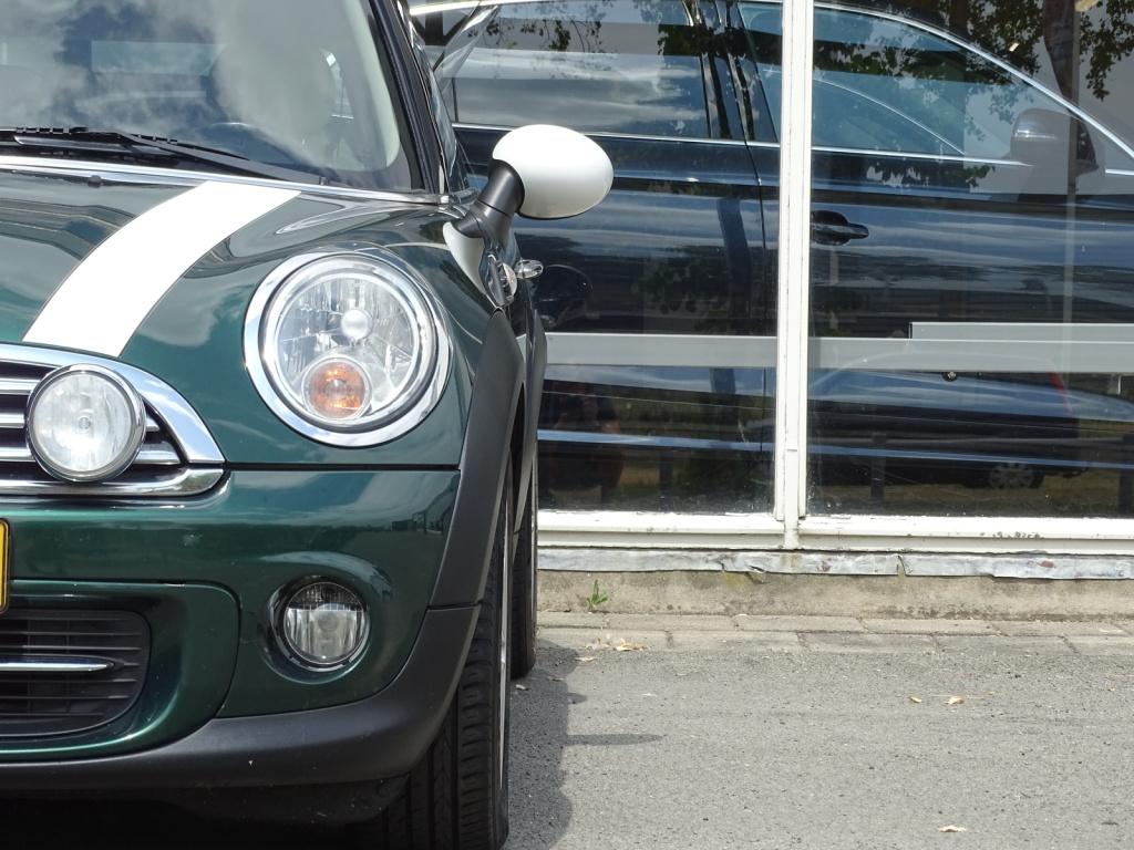 Mini 3-deurs 1.6 cooper chili british racing green | leder | bluetooth