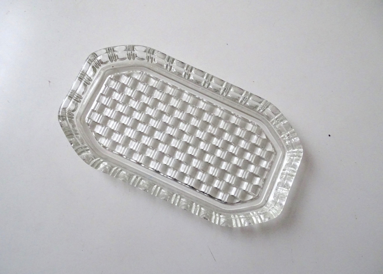 Art Deco Roomstel Persglas Melk en Suiker stel