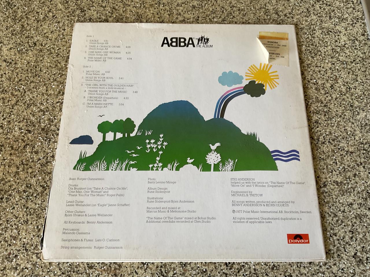 LP van ABBA.    Hun grootste hits.     Van Waterloo tot Super Trooper.